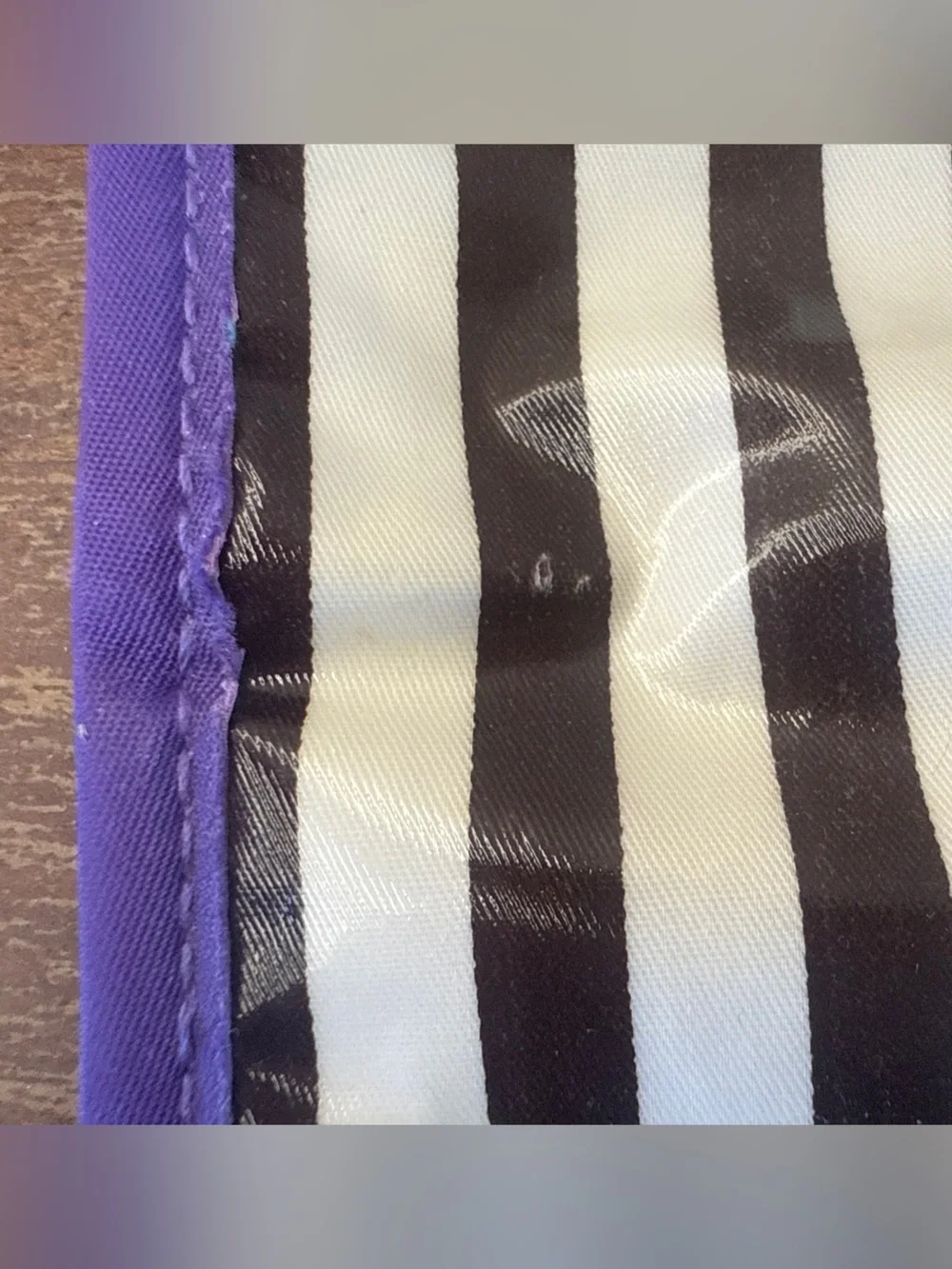 Henri Bendel Mini Flat Iron Case / Makeup Bag Pouch
